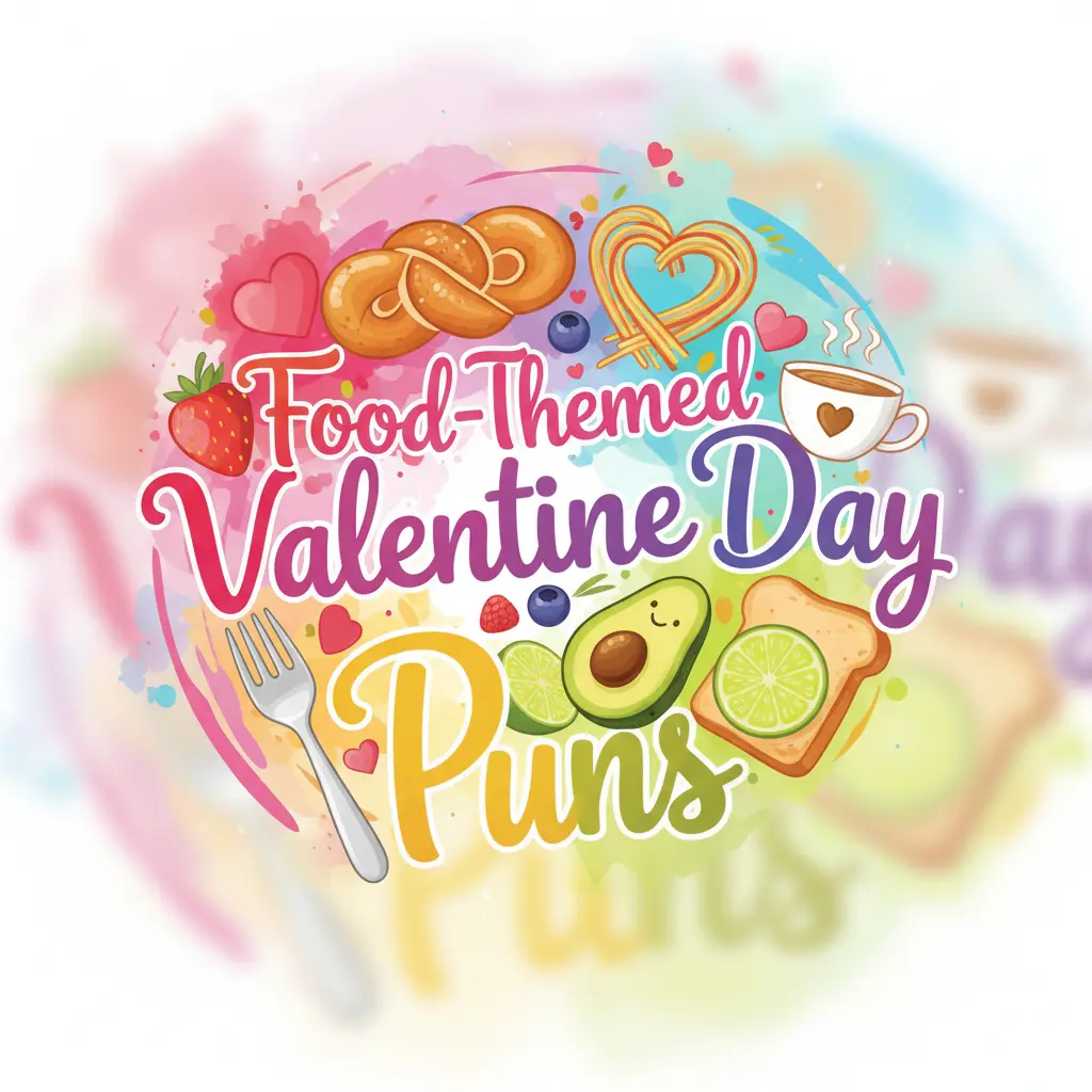 Food-Themed Valentine Day Puns 