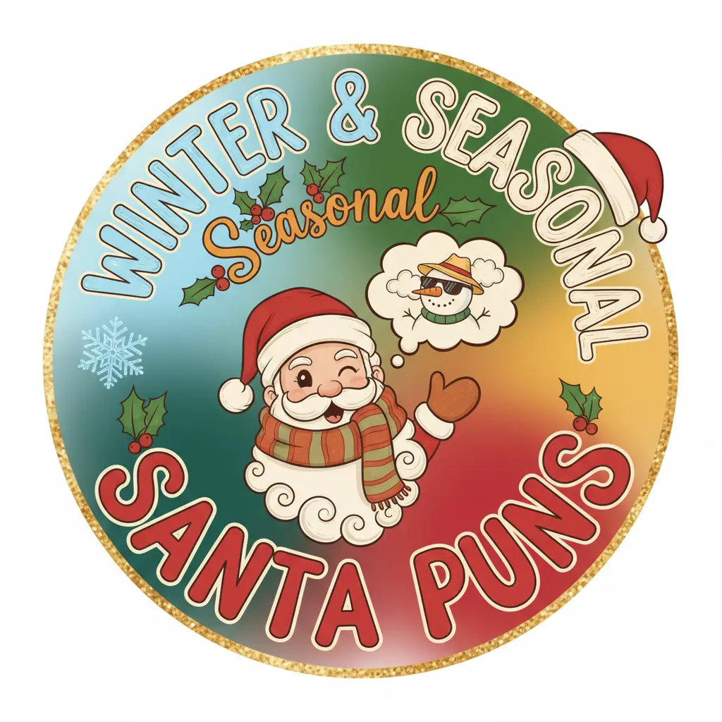 Winter & Seasonal Santa Puns