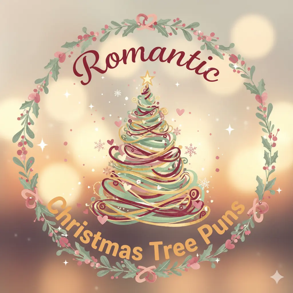 Romantic Christmas Tree Puns