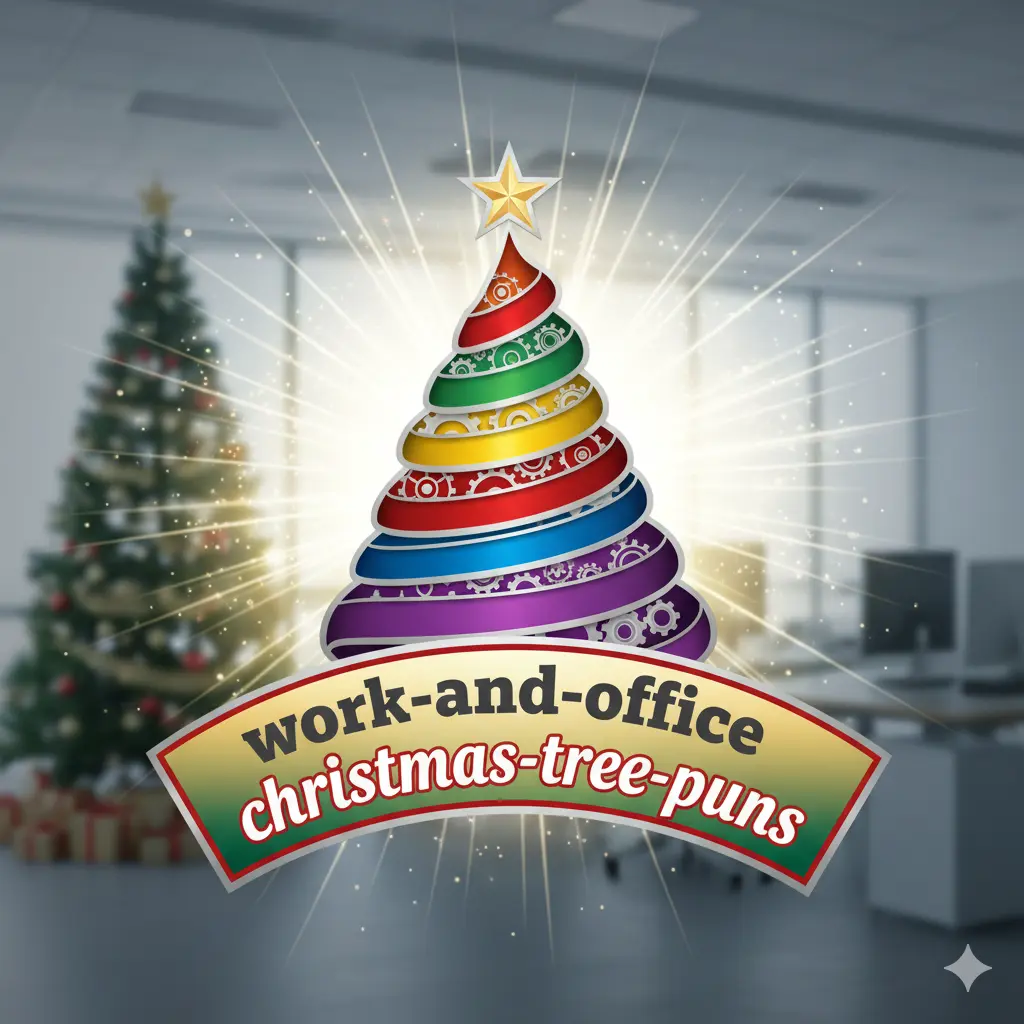 Work & Office Christmas Tree Puns