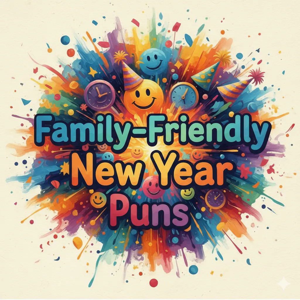 Family-Friendly New Year Puns