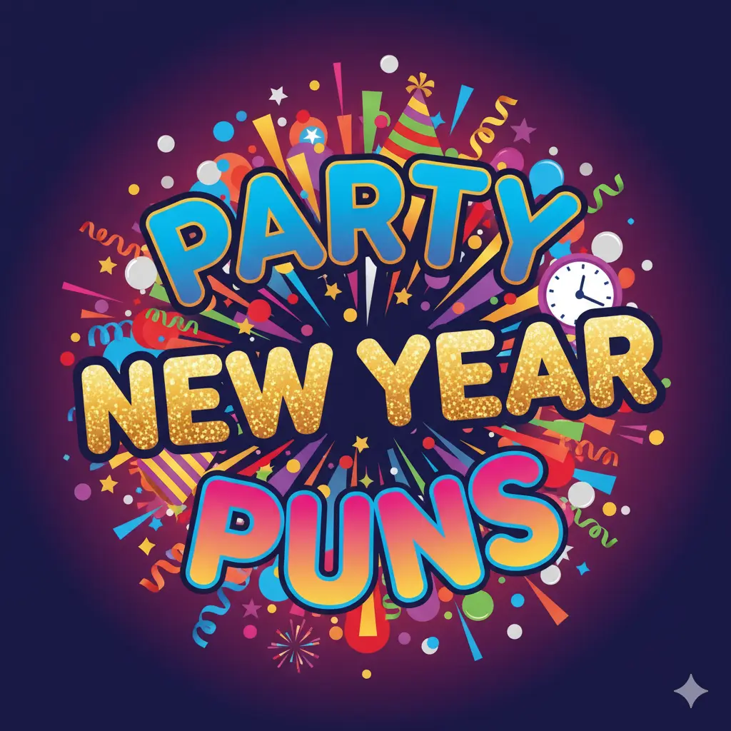 Party New Year Puns