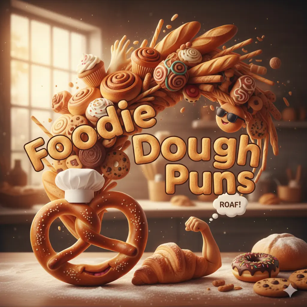 Foodie Dough Puns 
