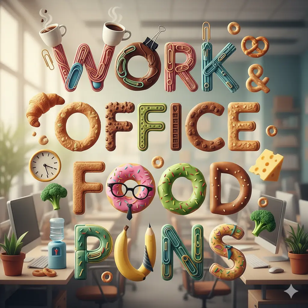 Work & Office Food Puns