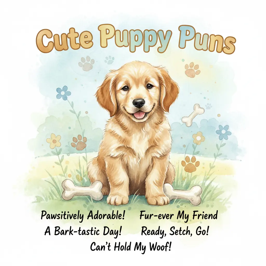 Cute Puppy Puns