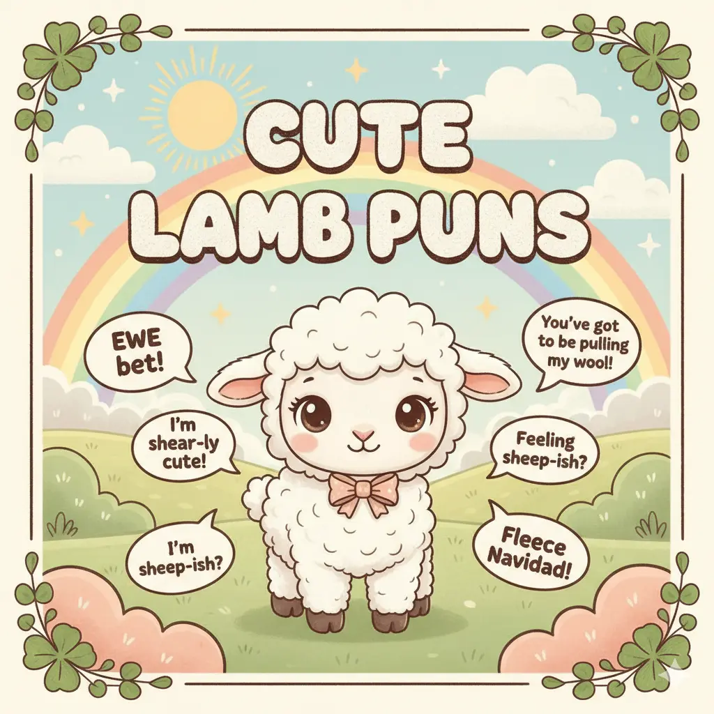 Cute Lamb Puns