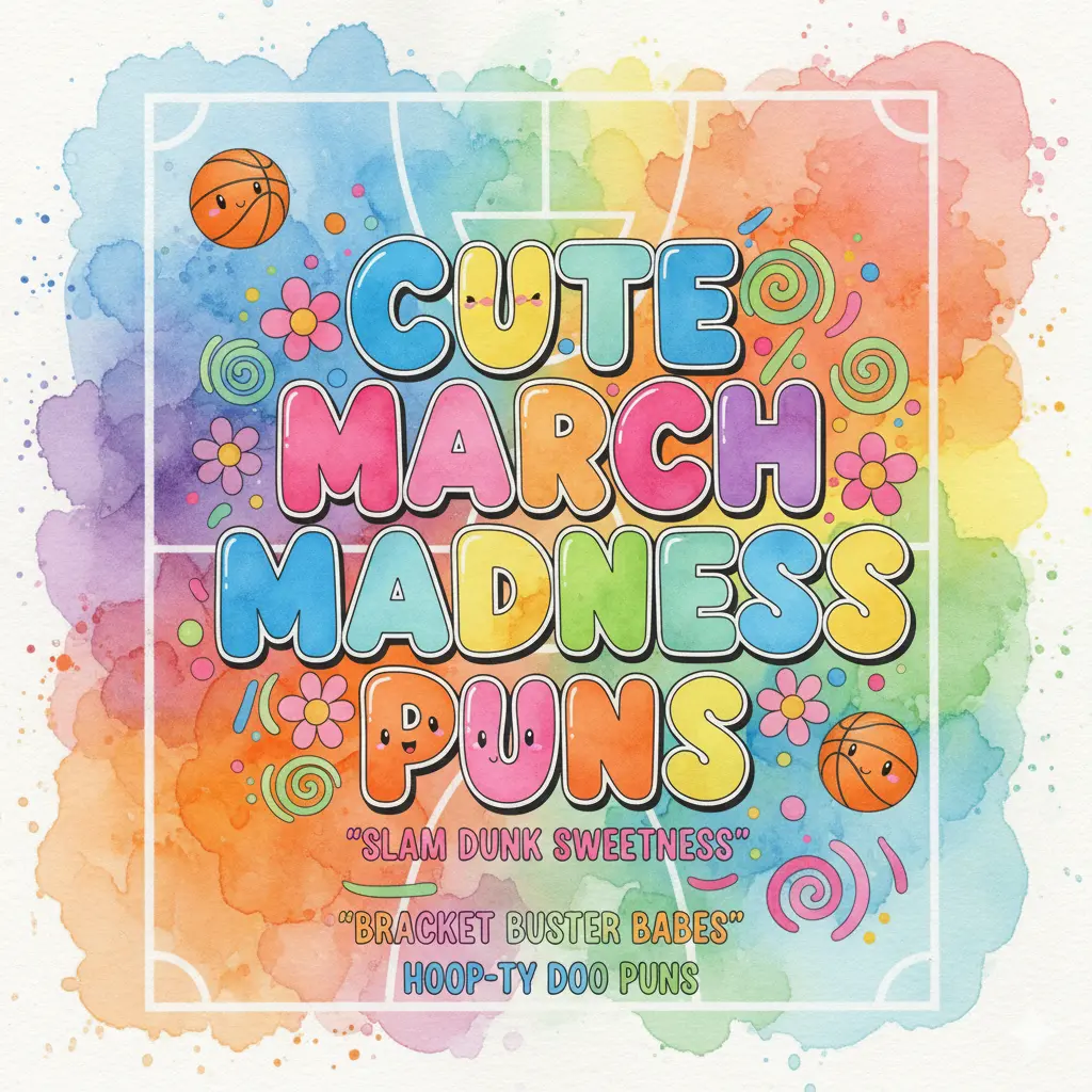 Cute March Madness Puns