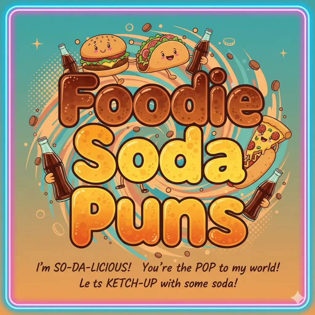 Foodie Soda Puns