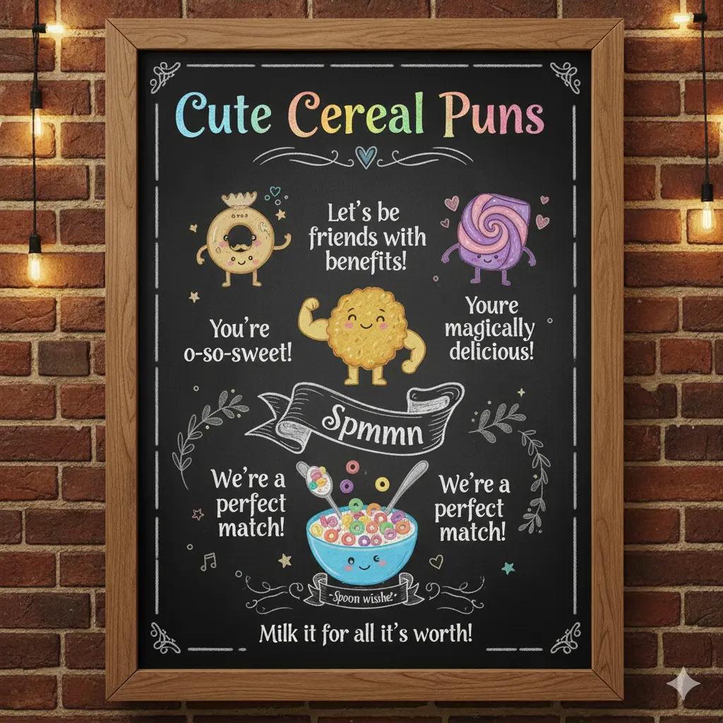 Cute Cereal Puns
