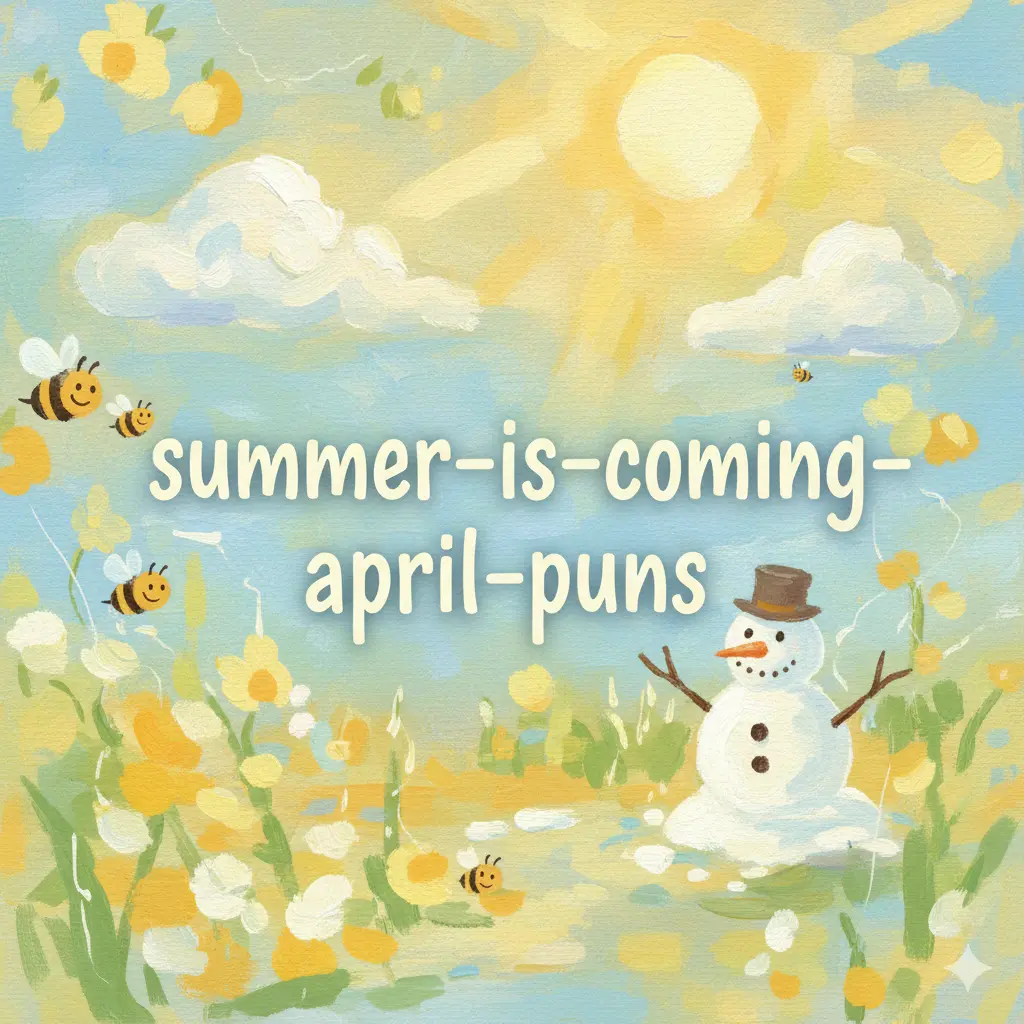 Summer-Is-Coming April Puns 