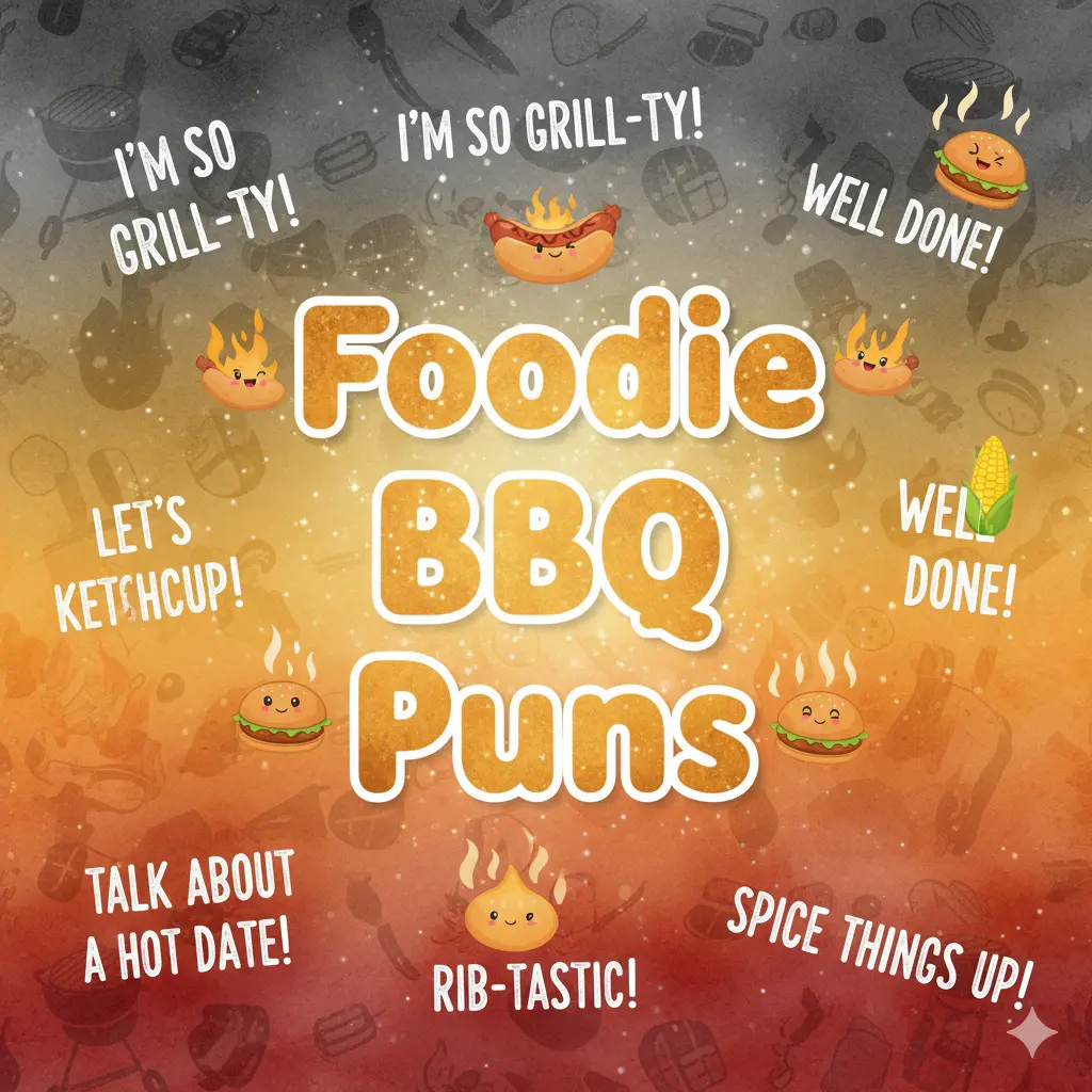 Foodie BBQ Puns
