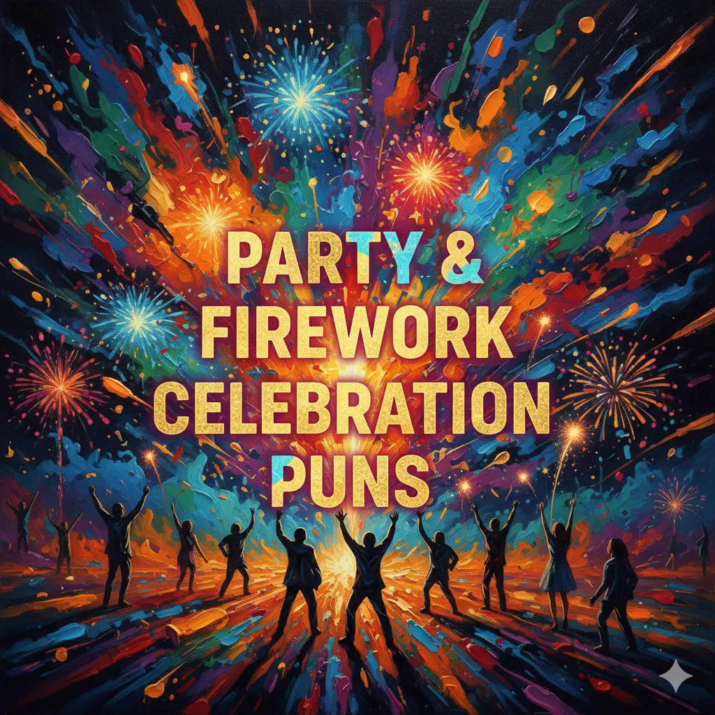 Party & Firework Celebration Puns