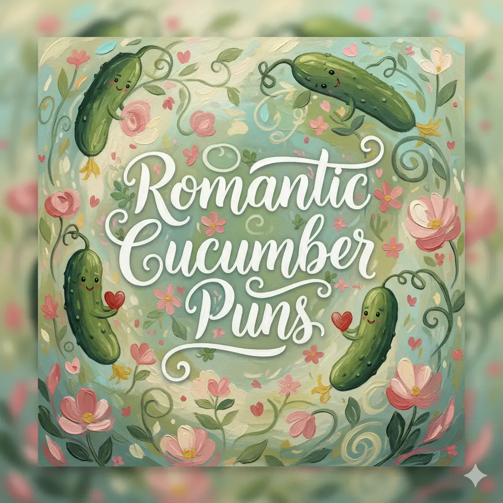 Romantic Cucumber Puns