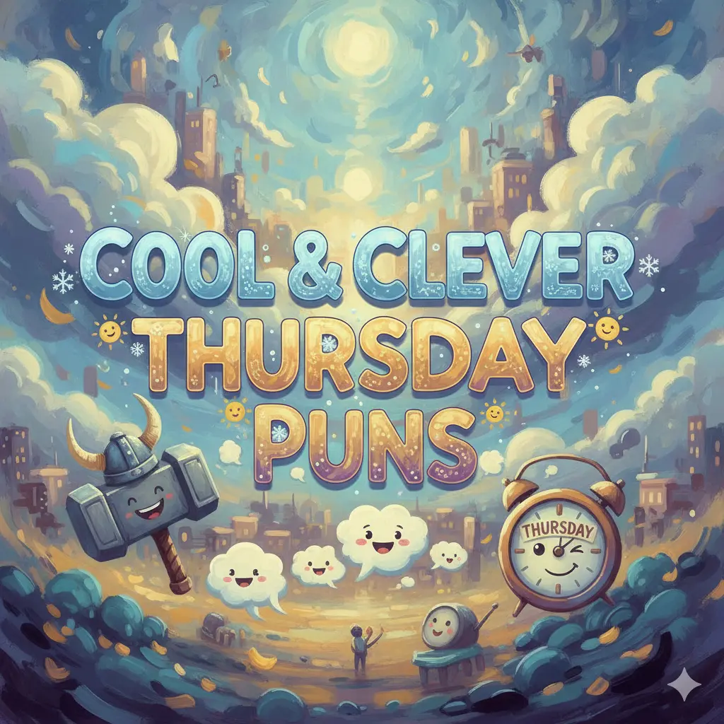 Cool & Clever Thursday Puns