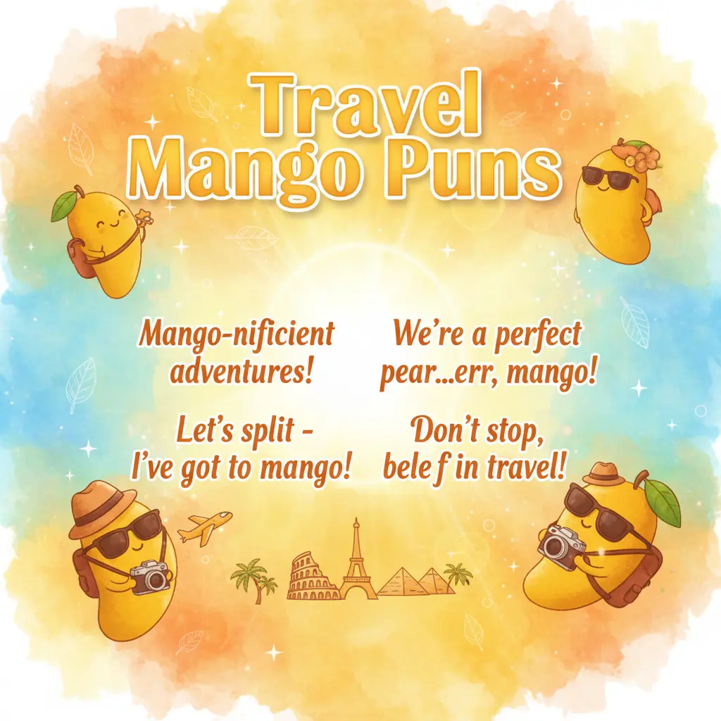 Travel Mango Puns
