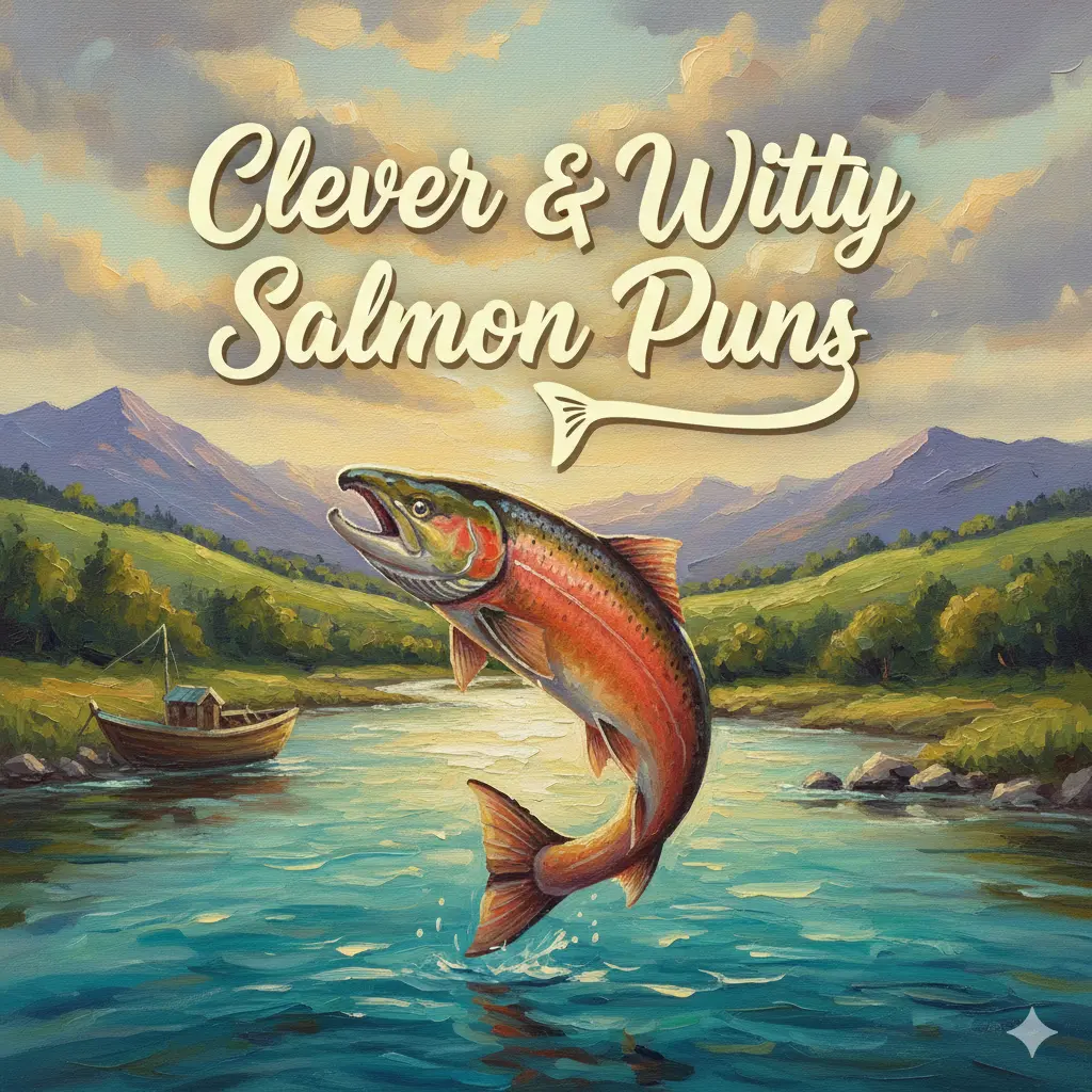 Clever & Witty Salmon Puns