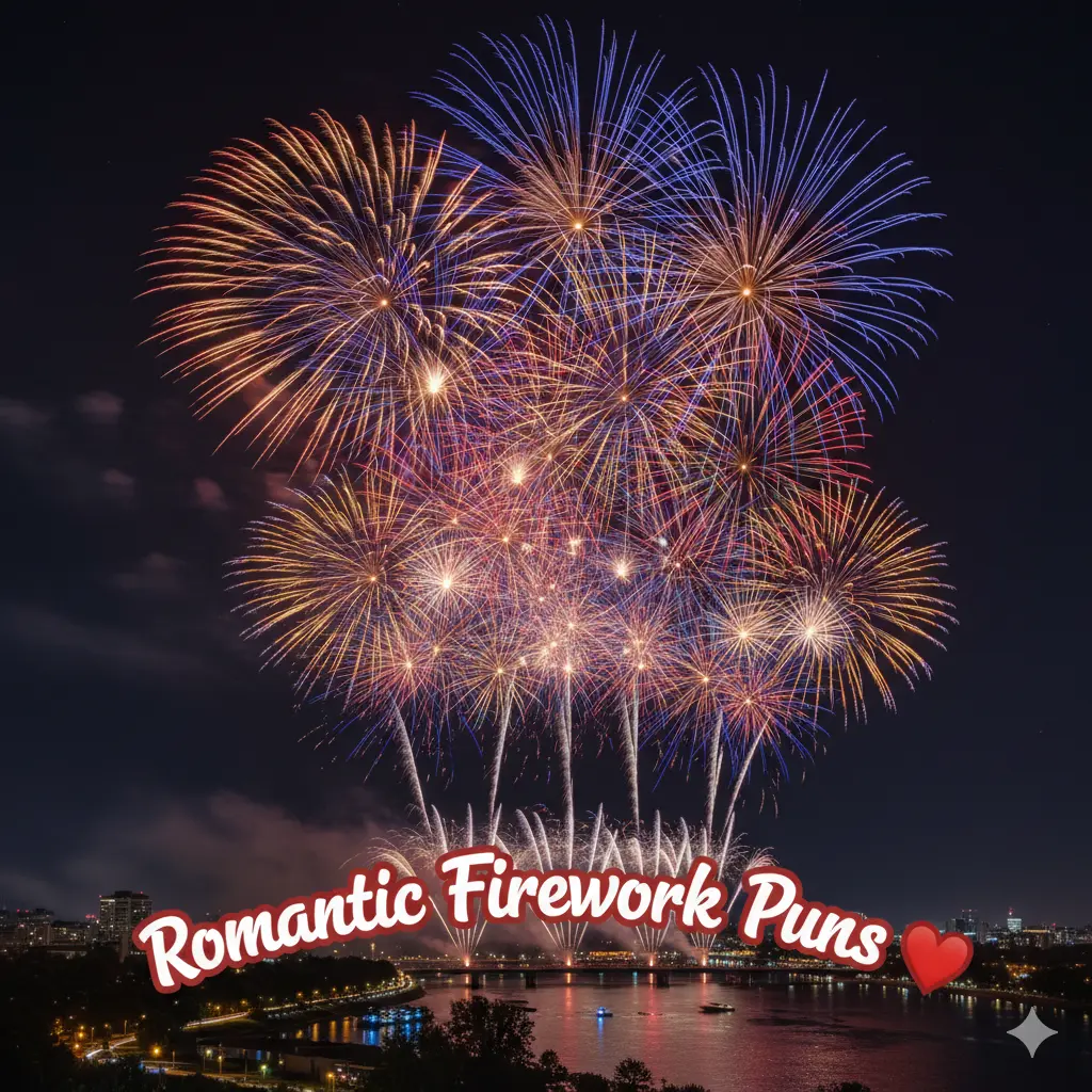 Romantic Firework Puns