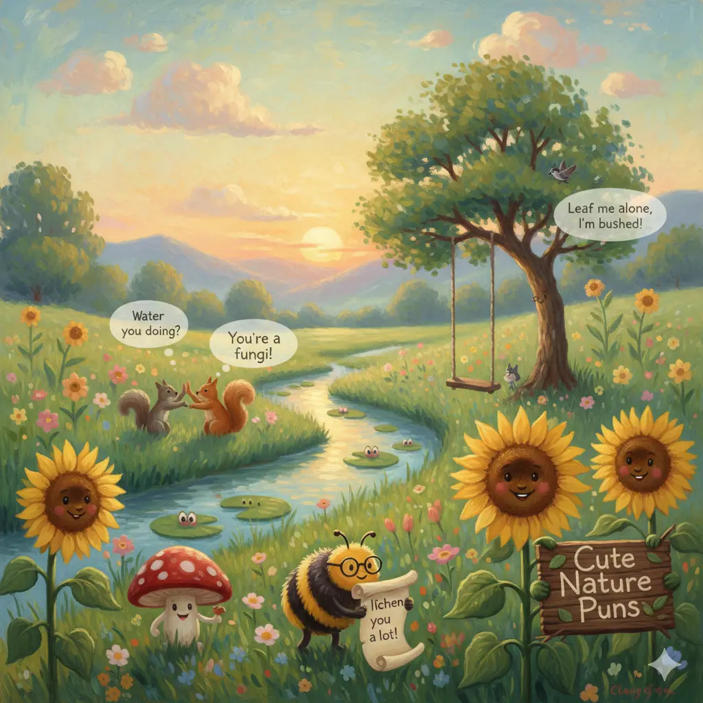 Cute Nature Puns