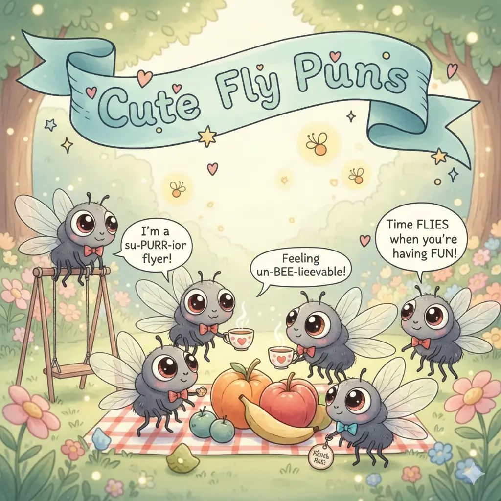 Cute Fly Puns