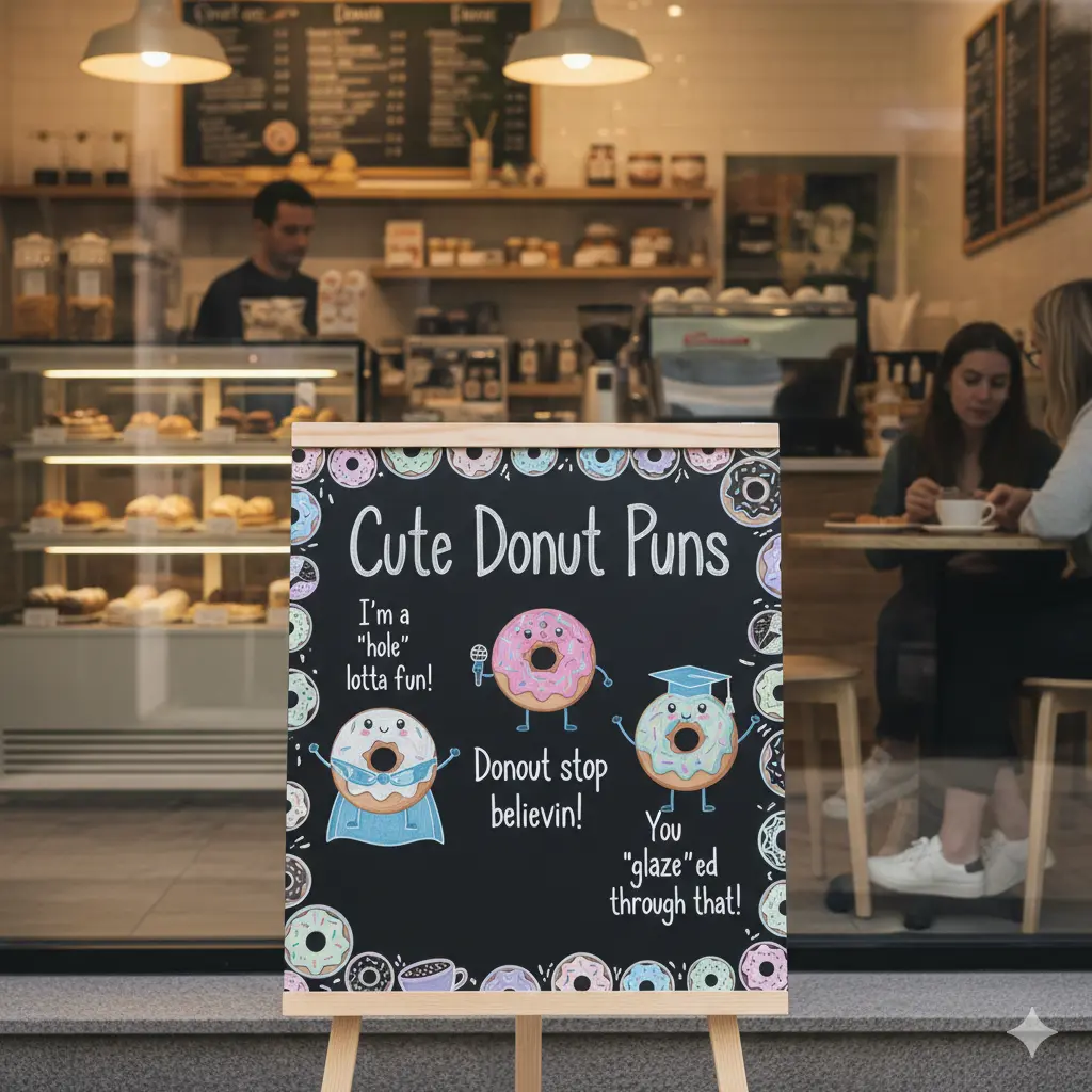 Cute Donut Puns