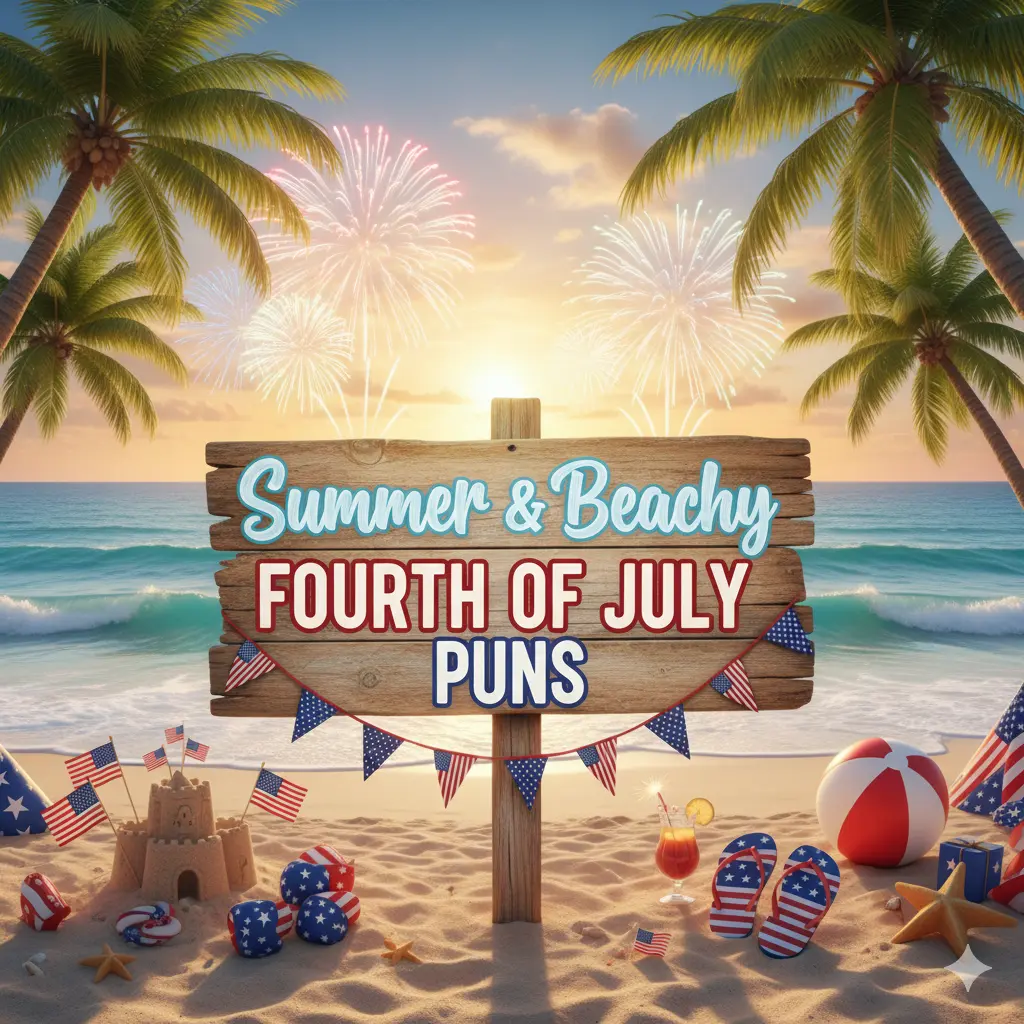 Summer & Beachy Fourth of July Puns