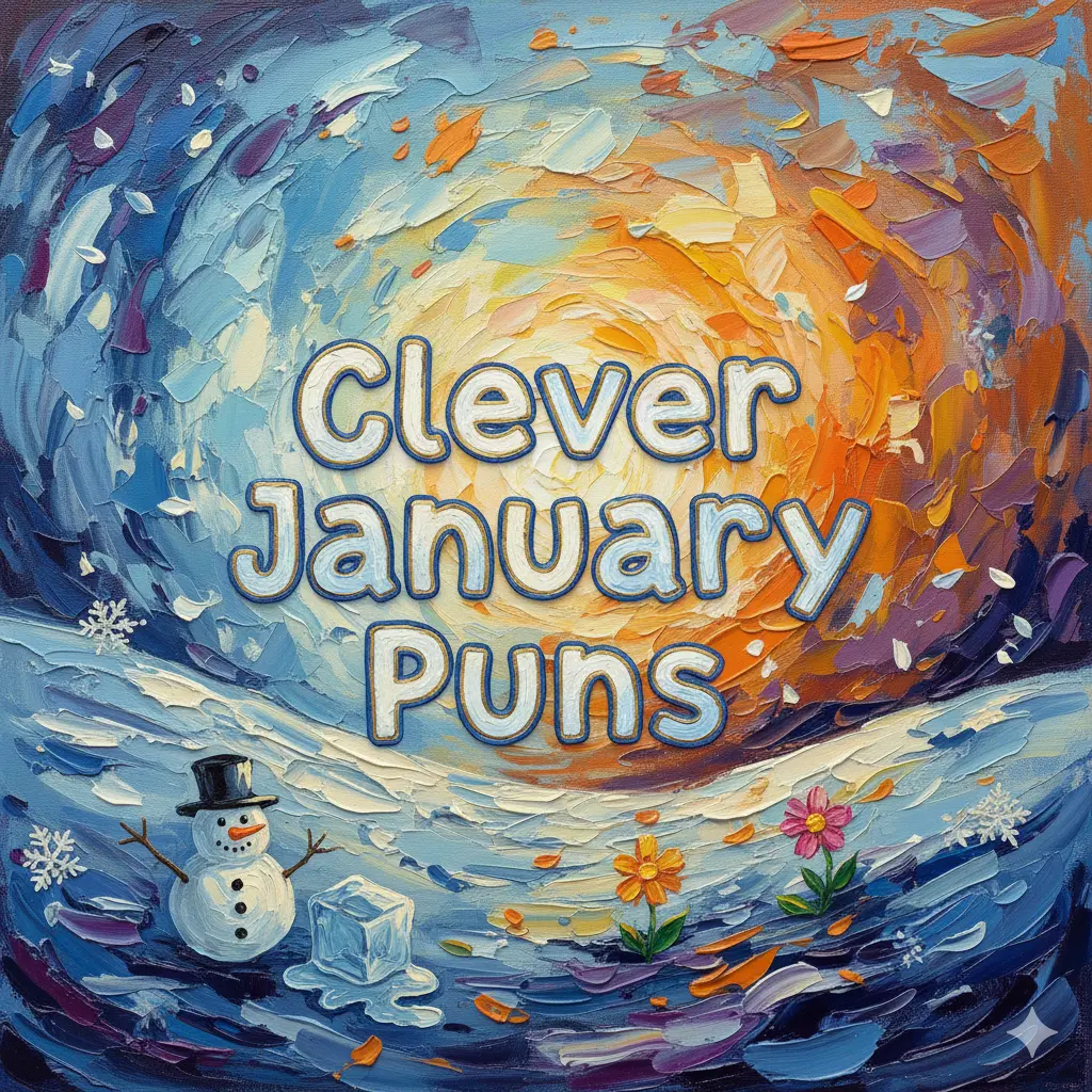 Clever January Puns