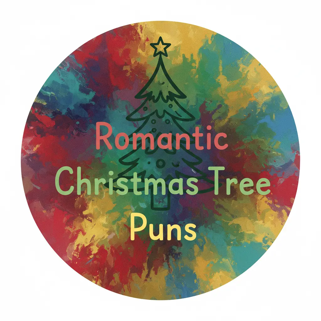 Romantic Christmas Tree Puns