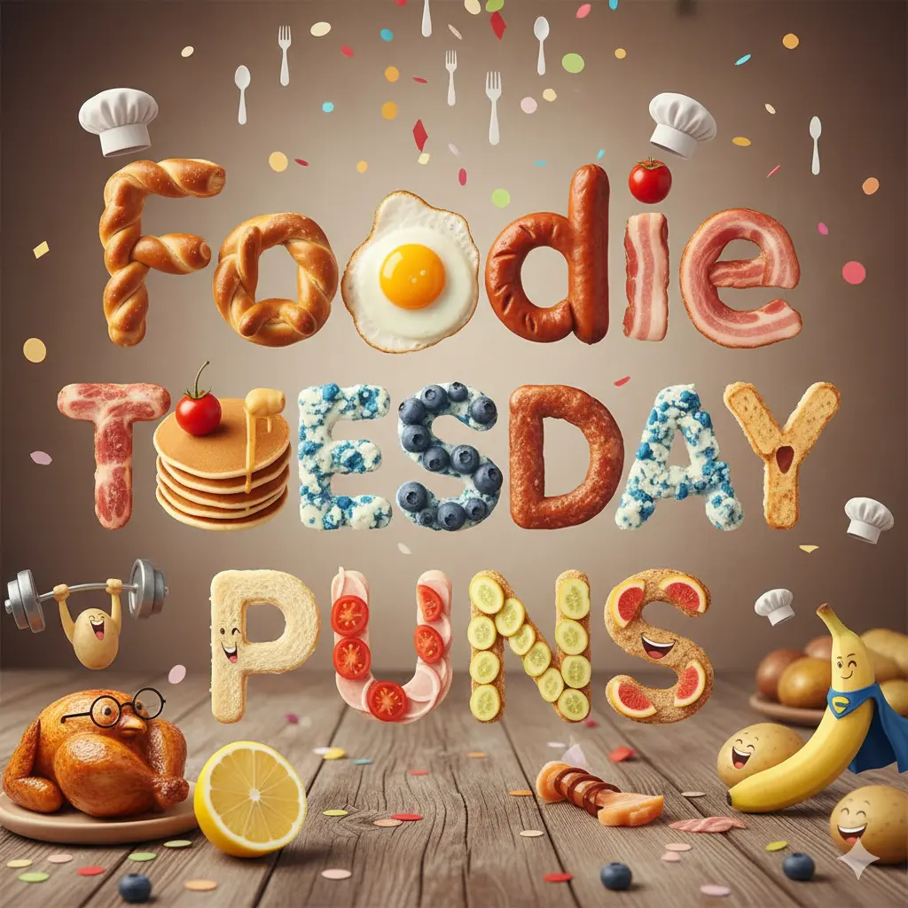 Foodie Tuesday Puns