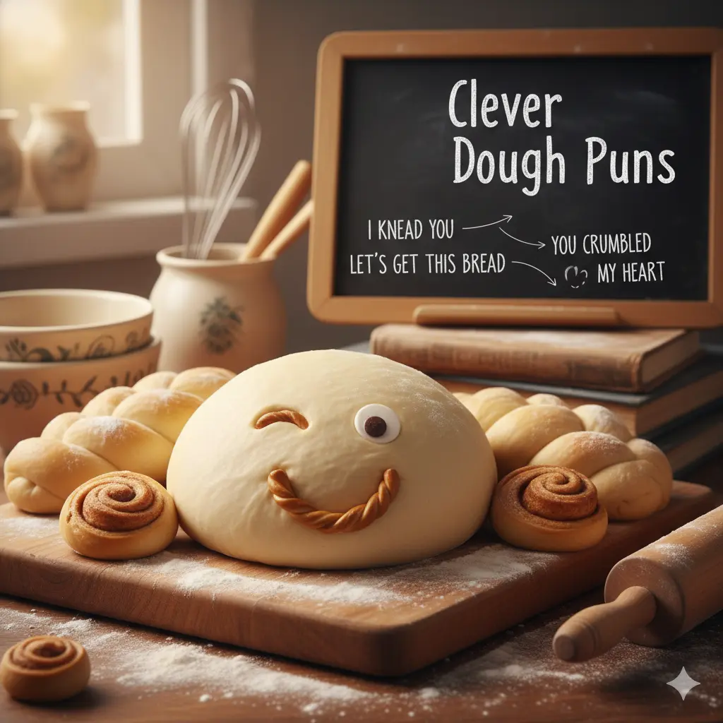Clever Dough Puns