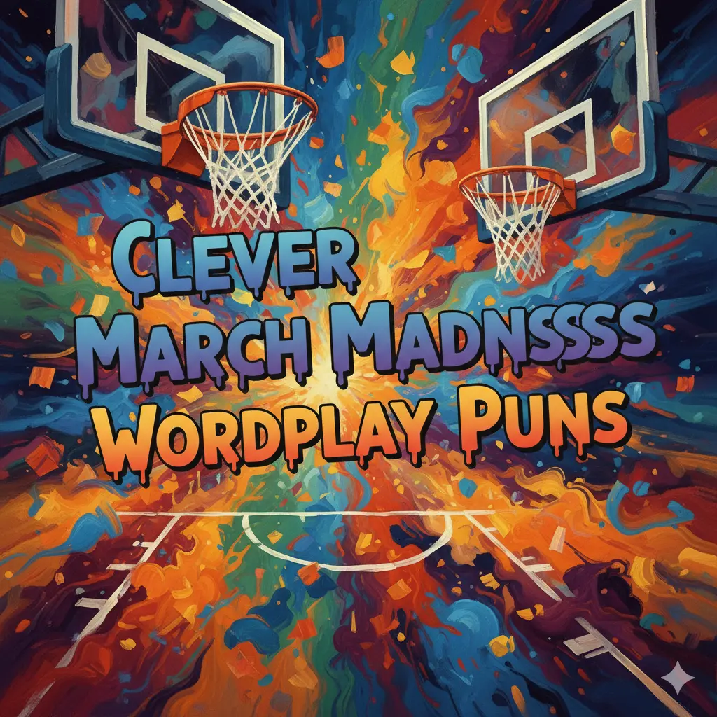Clever March Madness Wordplay Puns