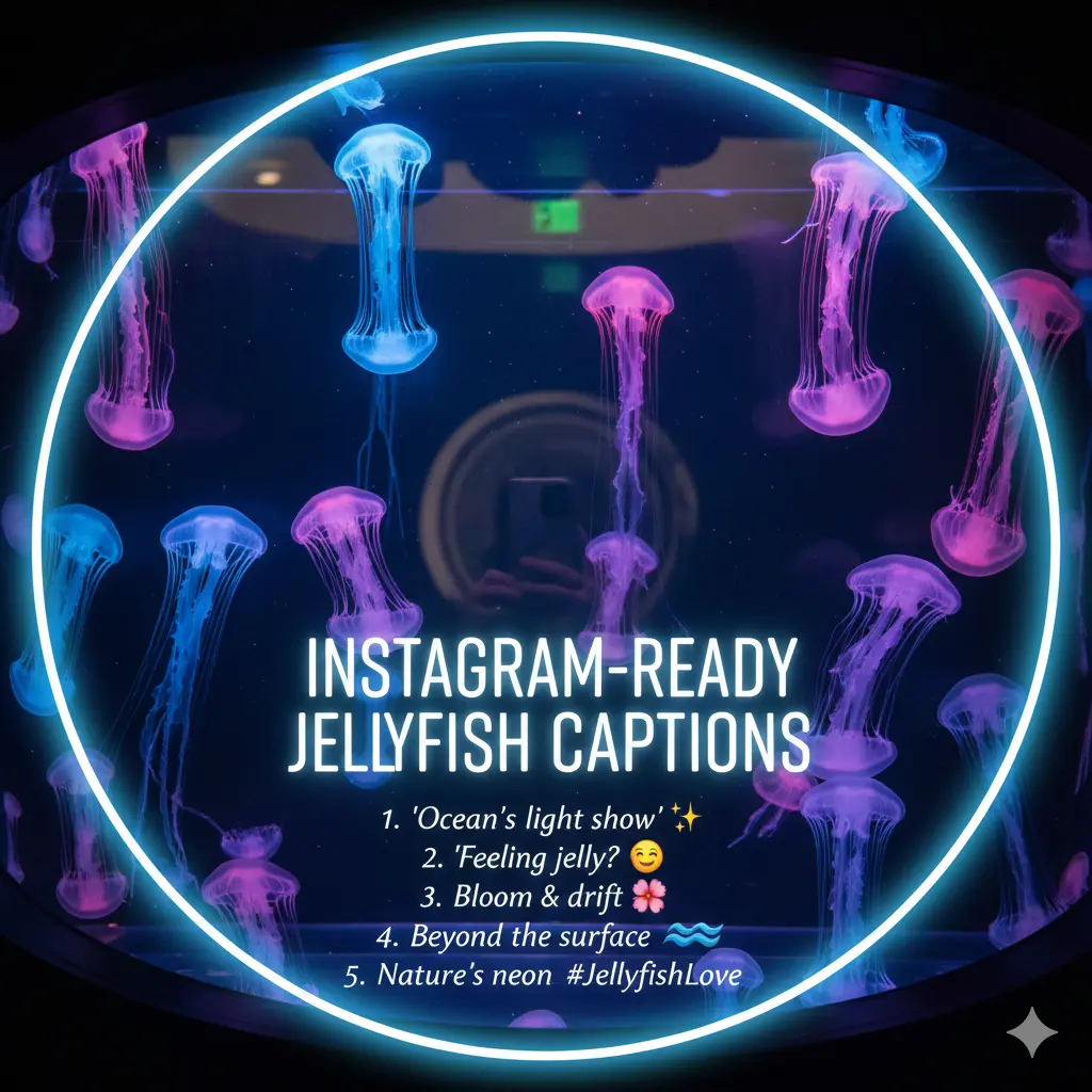 Instagram-Ready Jellyfish Captions