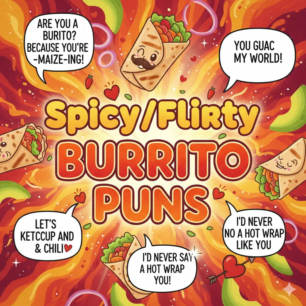 Spicy/Flirty Burrito Puns