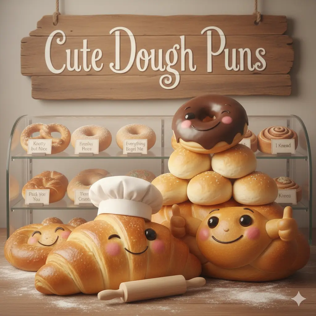 Cute Dough Puns 
