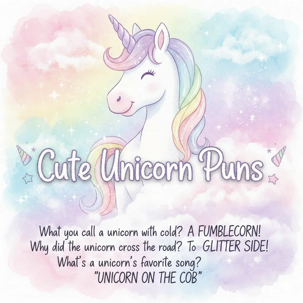 Cute Unicorn Puns