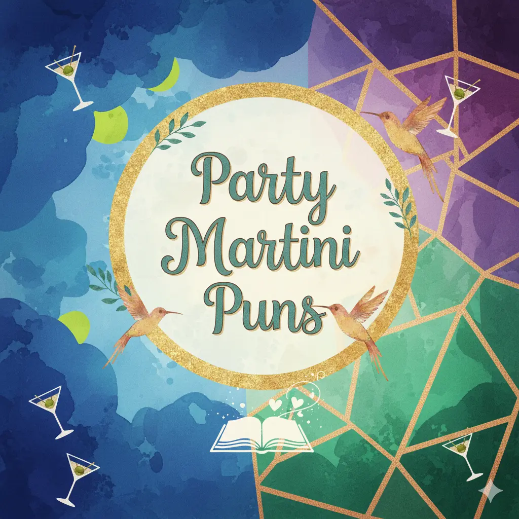 Party Martini Puns