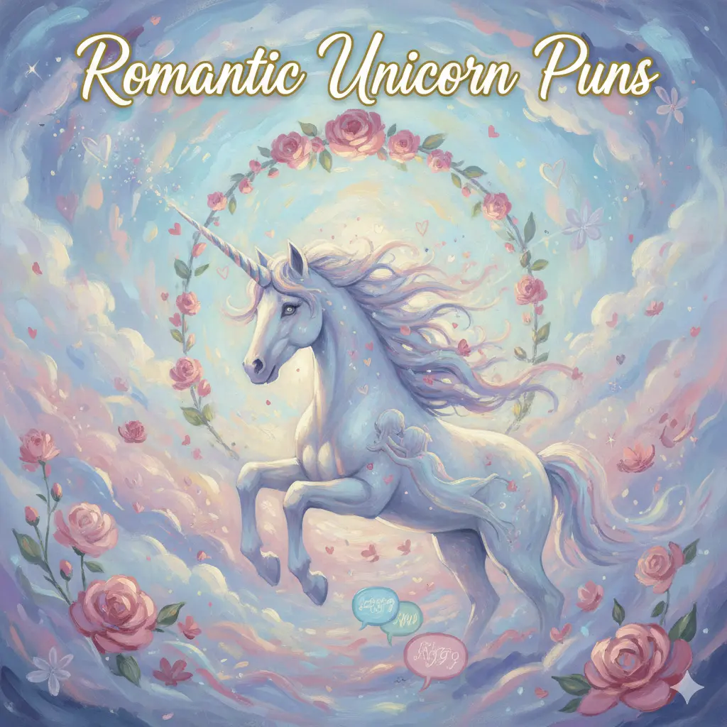 Romantic Unicorn Puns
