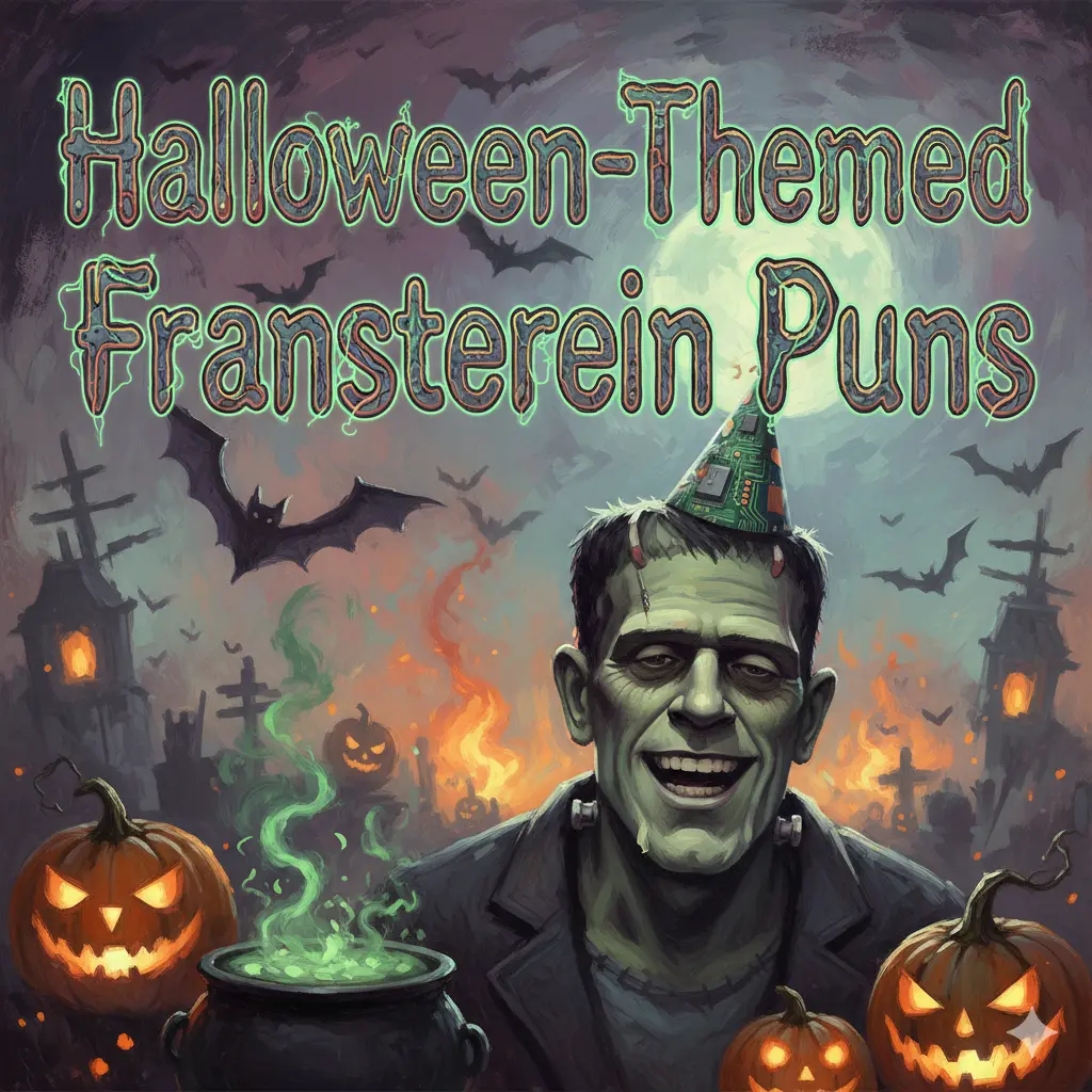 Halloween-Themed Frankenstein Puns