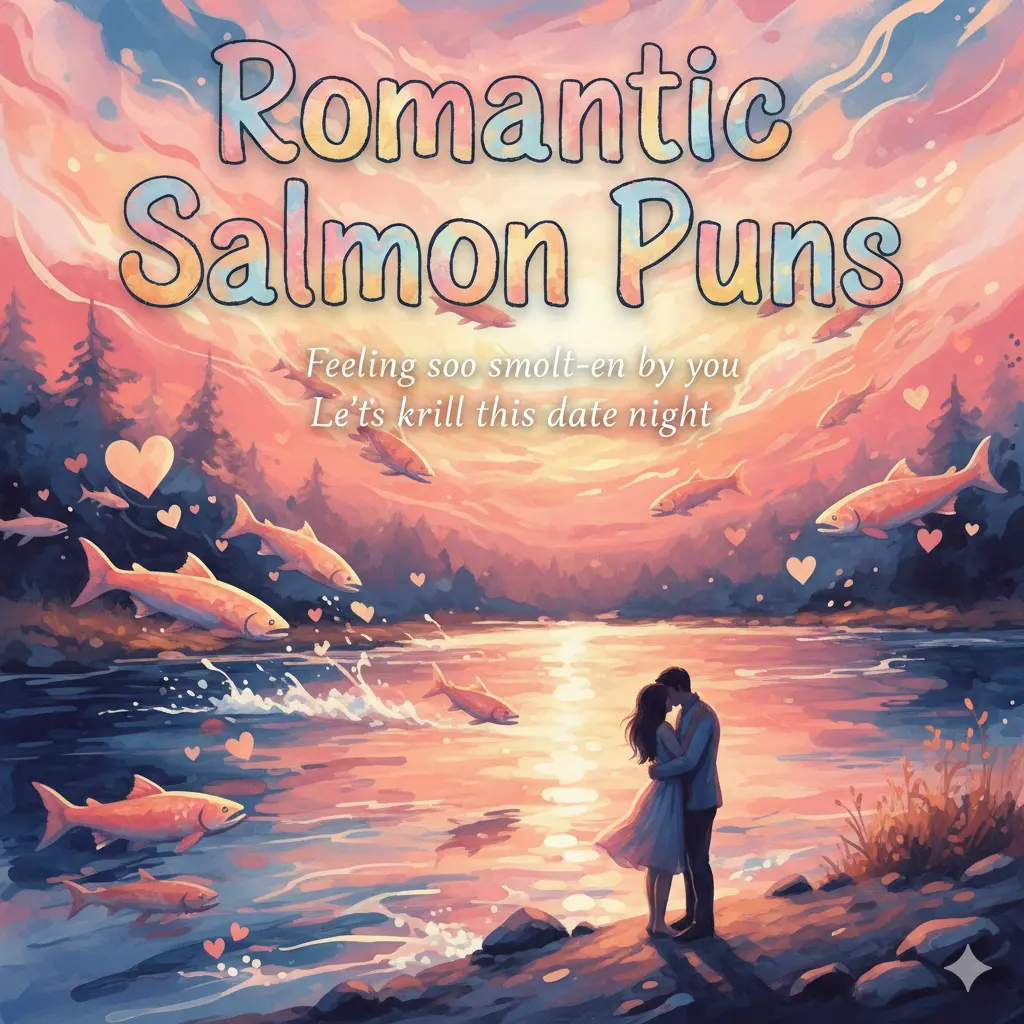 Romantic Salmon Puns