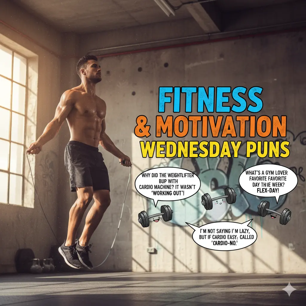 Fitness & Motivation Wednesday Puns