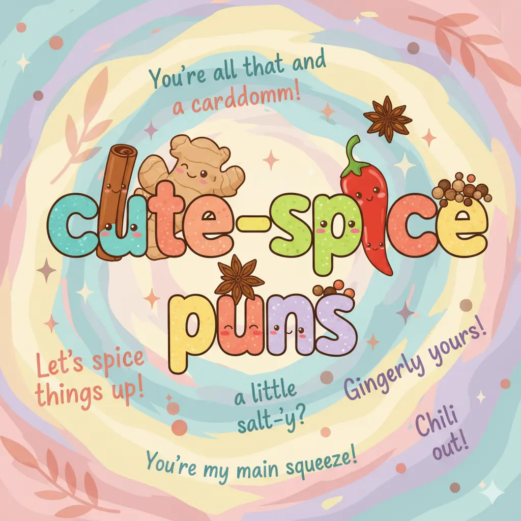 Cute Spice Puns