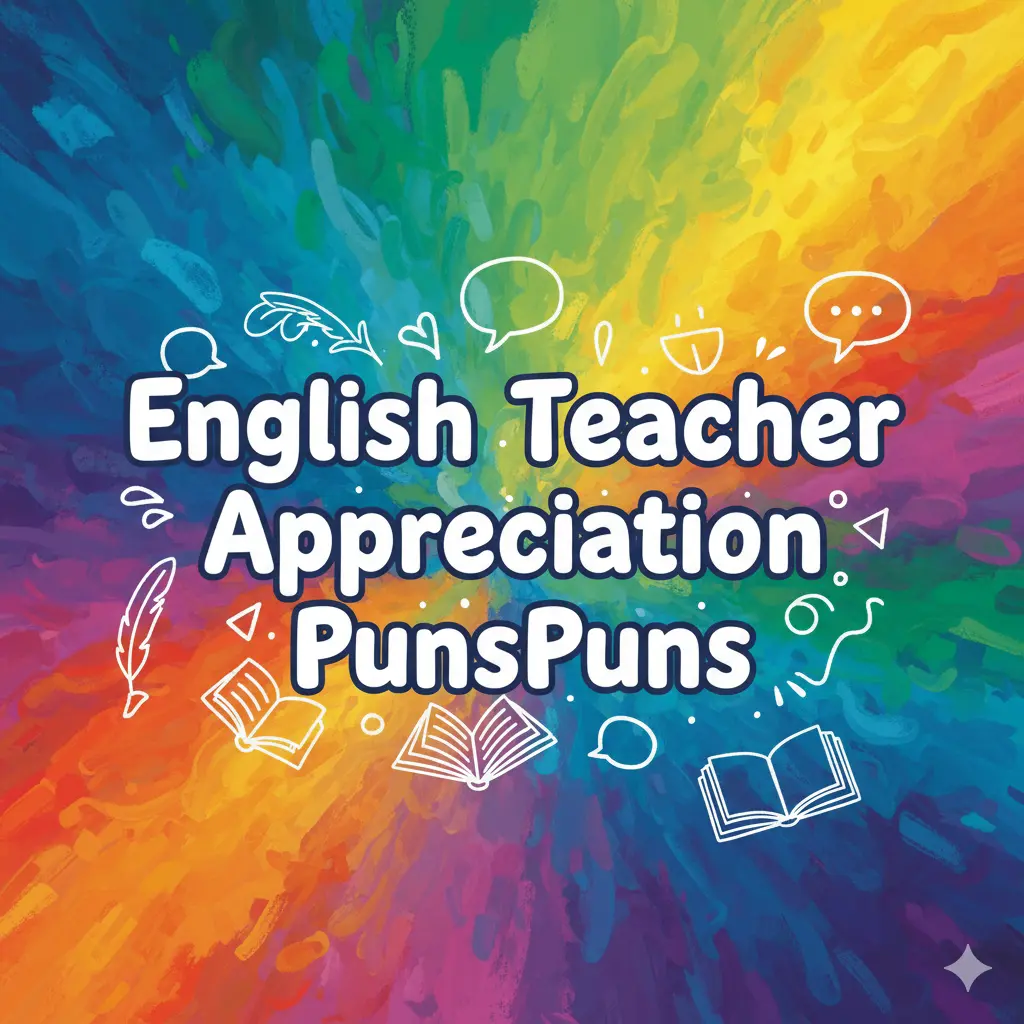 English Teacher Appreciation Puns