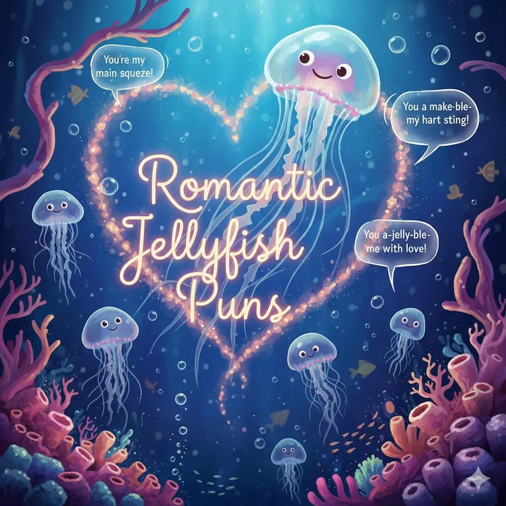 Romantic Jellyfish Puns