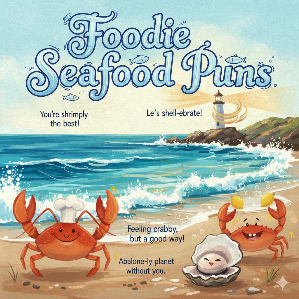 Foodie Seafood Puns