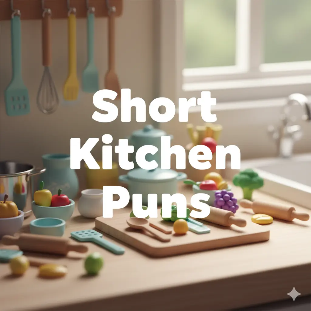 Short Kitchen Puns