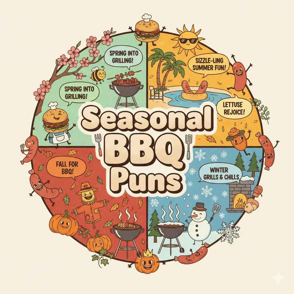 Seasonal BBQ Puns