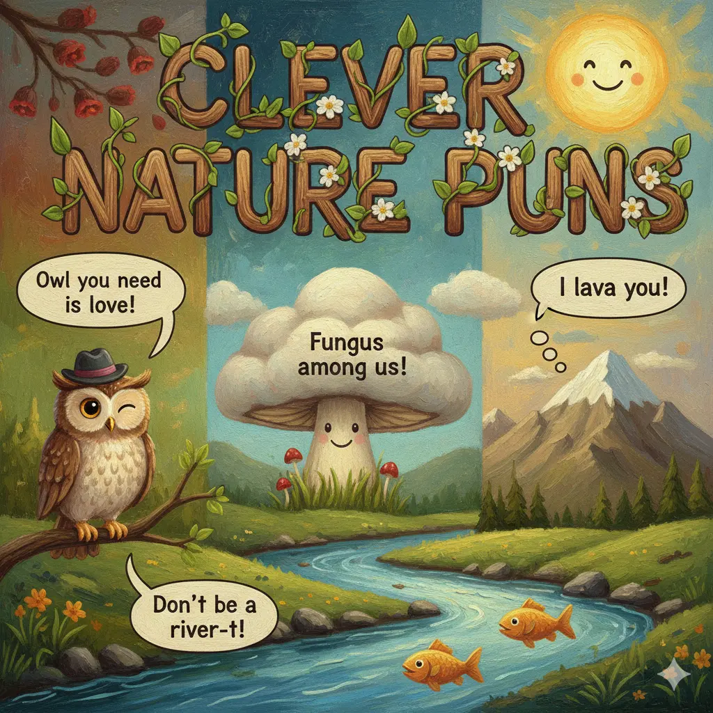 Clever Nature Puns