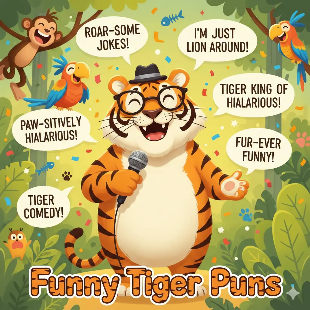 Funny Tiger Puns