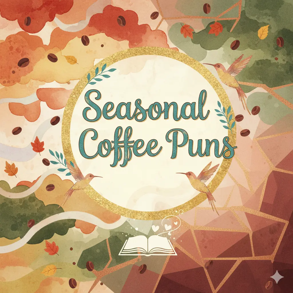 Seasonal Coffee Puns