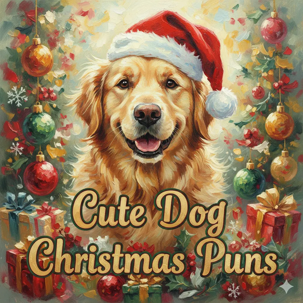 Cute Dog Christmas Puns