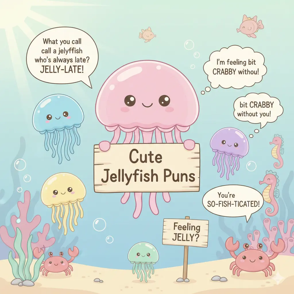 Cute Jellyfish Puns